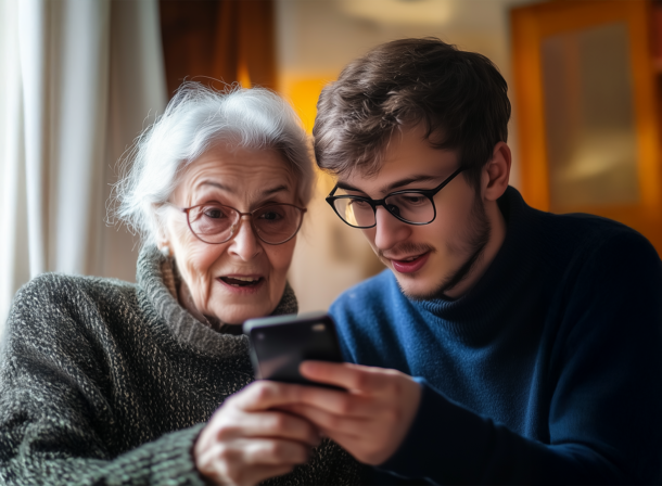 Bilder erinnern, mit Senioren sprechen: Eine App